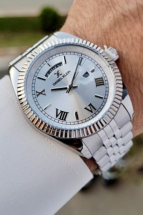 ساعت مچی طوسی مردانه 44 میلی متر Daniel Klein - کد 850806443