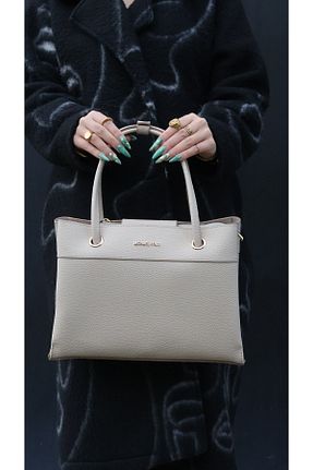 کیف دوشی قهوه ای زنانه چرم مصنوعی mıchael polo - کد 819588778