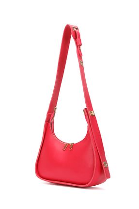 کیف دوشی صورتی زنانه چرم مصنوعی Adelina Bags - کد 850484162