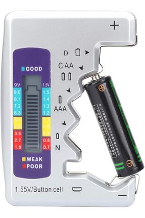 دستگاه اندازه گیری DijitaلیترÖlçüm Cihazları BATTERYTESTER - کد 849135503