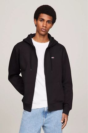 سوئیشرت مشکی مردانه رگولار Tommy Hilfiger - کد 850723872