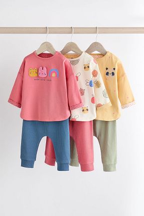 ست بالاتنه و پائین تنه رنگی بچه گانه بافتنی Next Baby - کد 850857370