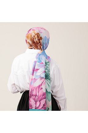 شال صورتی زنانه ابریشم ipekistanbul - کد 850830777