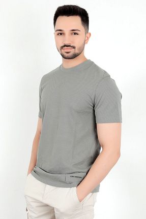 تیشرت خاکی مردانه رگولار JB John Borners - کد 850553643