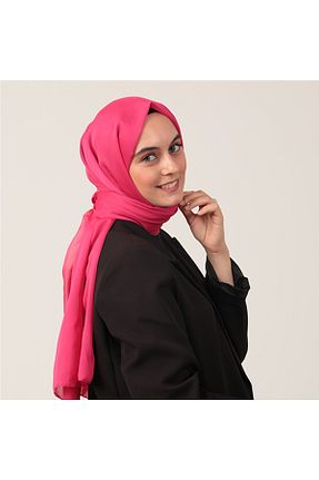 شال صورتی زنانه شیفون ipekistanbul - کد 850831803