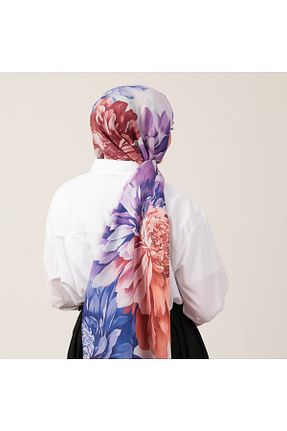 شال قرمز زنانه ابریشم ipekistanbul - کد 850831791