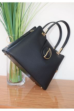 کیف دستی مشکی زنانه سایز متوسط KS KADİR SARAÇ - کد 849804011