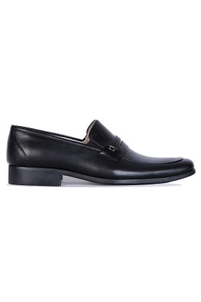 کفش کلاسیک مشکی مردانه پاشنه کوتاه (1 - 4 سانتی متر) TekYıldız - کد 850843407
