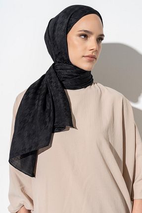 شال مشکی زنانه پلی استر JAWEL - کد 829098761