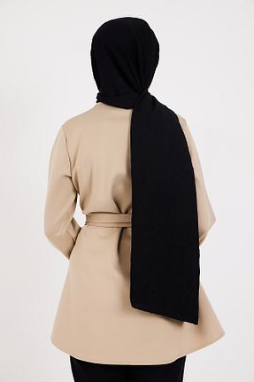 روسری مشکی پنبه ای cilekscarf - کد 850868202