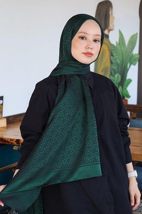 شال سبز زنانه Hint İpek - کد 850906953