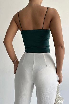 بلوز سبز زنانه چاپی Genel Markalar - کد 786610099