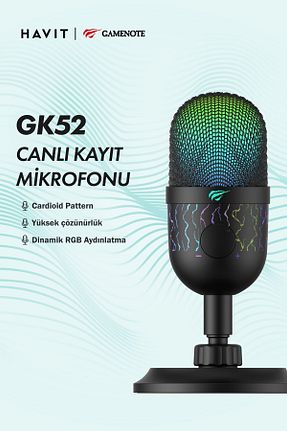 میکروفن مشکی Havit - کد 772172630
