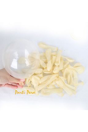 بادکنک نارنجی parti pera - کد 647545012