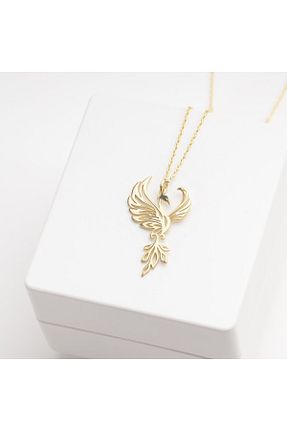 گردنبند نقره طلائی زنانه 925 عیار OneSilverGold - کد 851245821