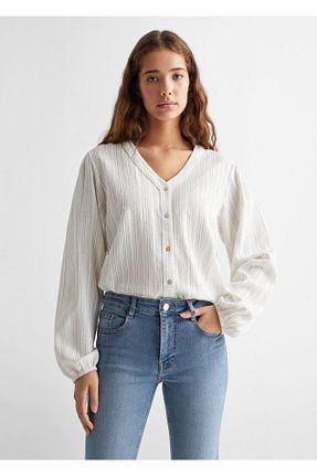 شلوار جین سرمه ای زنانه جاگر MANGO Teen - کد 788443526