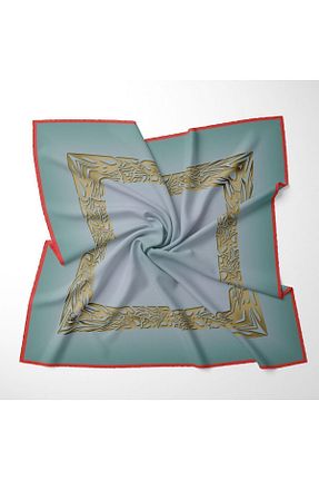 روسری خاکی پلی استر kızca - کد 837462956