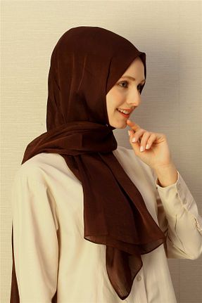 شال قهوه ای زنانه پلی استر Silk Home - کد 851319348