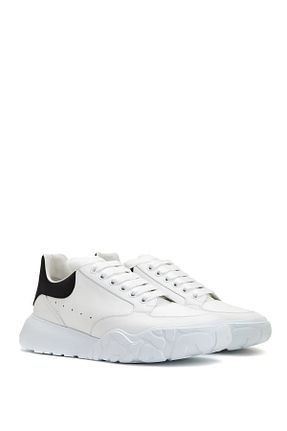 کفش اسنیکر سفید زنانه چرم اصل ALEXANDER MCQUEEN - کد 851073491