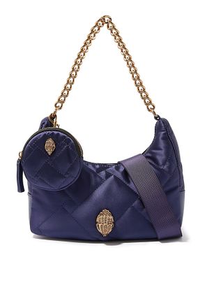 کیف دوشی سرمه ای زنانه Kurt Geiger - کد 851236637