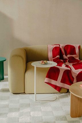 میز عسلی سفید فلزی NAPOLYON - کد 820843336