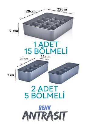 نظم دهنده کمد طوسی پلاستیک کد 834460350