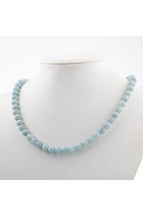 گردنبند جواهر آبی زنانه سنگ OSMANLI DOĞAL TAŞ - کد 669895464