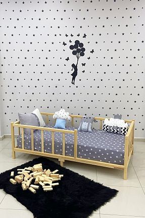 چارچوب تخت قهوه ای چوب MiniWood - کد 177263615