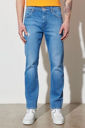 شلوار جین آبی مردانه پاچه تنگ Wrangler - کد 676808818