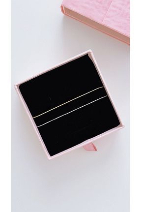 دستبند نقره طلائی زنانه 925 عیار minimojewels - کد 767920459