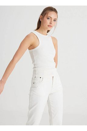 بلوز سفید زنانه ساده Wrangler - کد 832027871