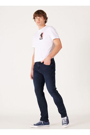 شلوار جین آبی مردانه پاچه تنگ Wrangler - کد 769523866