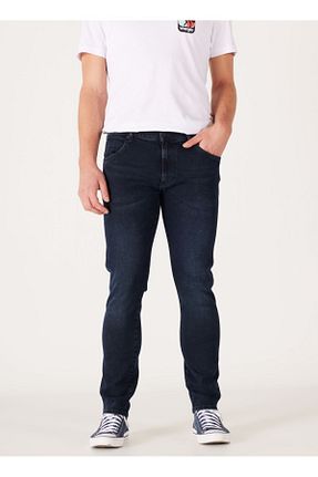 شلوار جین آبی مردانه پاچه تنگ Wrangler - کد 769523866