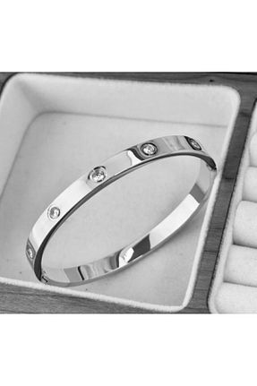 دستبند استیل (فولاد) زنانه استیل ضد زنگ İKBAL GÜNEŞ - کد 851410099