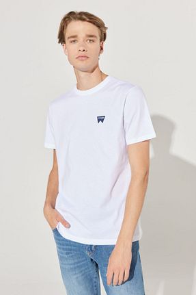 تیشرت سفید مردانه رگولار Wrangler - کد 797455543