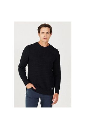 پلیور مشکی مردانه ساده Wrangler - کد 772959565