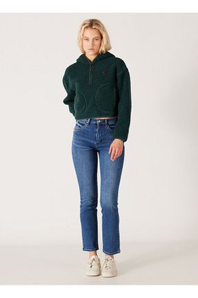 شلوار جین آبی زنانه پاچه تنگ Wrangler - کد 761739649