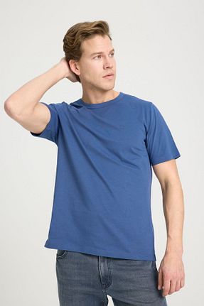تیشرت سرمه ای مردانه رگولار Wrangler - کد 817714280