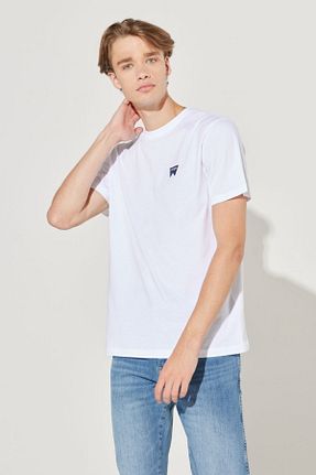 تیشرت سفید مردانه رگولار Wrangler - کد 797455543