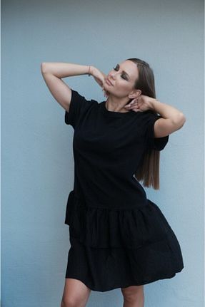 لباس مشکی زنانه بافتنی ileenofficial - کد 139932791