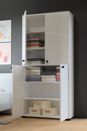 کابینت چند منظوره سفید Suntalam MOBİLİQUE - کد 851408069