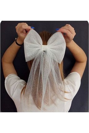 گیره سر سفید زنانه quella atelier - کد 692858771