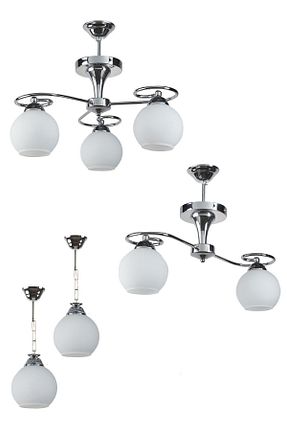 لوستر بژ فلزی Ömür Avize - کد 61940471