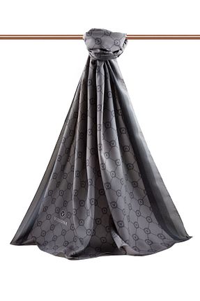 شال طوسی زنانه Medine İpeği Genel Markalar - کد 468122034