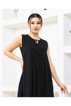 لباس مشکی زنانه بافتنی HANIMCA GİYİM - کد 851520263