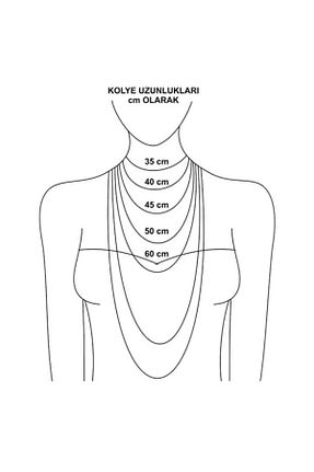 گردنبند نقره زنانه 925 عیار OneSilverGold - کد 851245692