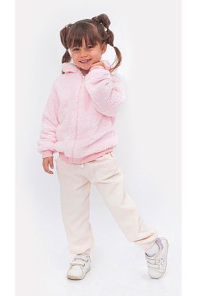 کاپشن صورتی بچه گانه رگولار aden kids - کد 778737320