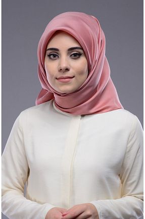 روسری صورتی پلی استر Sunway - کد 203810375