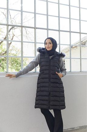 جلیقه مشکی زنانه Relaxed Moda Reyhan - کد 471755108