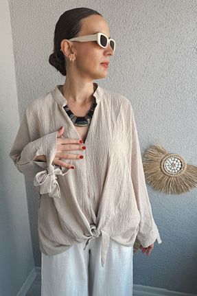 پیراهن قهوه ای زنانه Relaxed lady special - کد 851093672